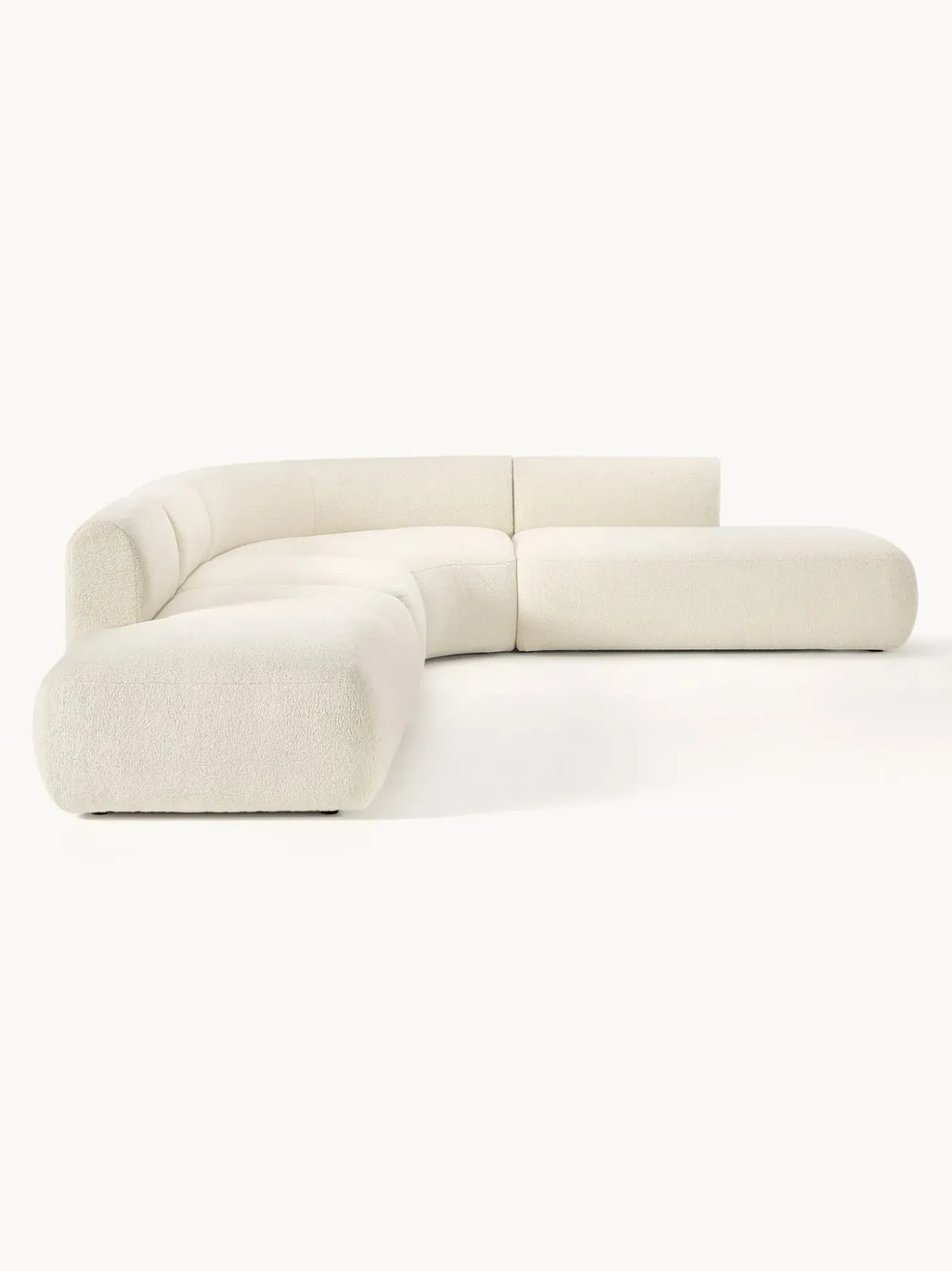 Sofa Rinconera Modular De Borreguillo Sofia (4 Plazas)