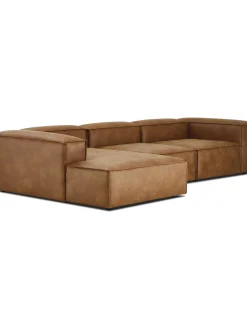 Sofa Rinconera Modular De Cuero Reciclado Lennon