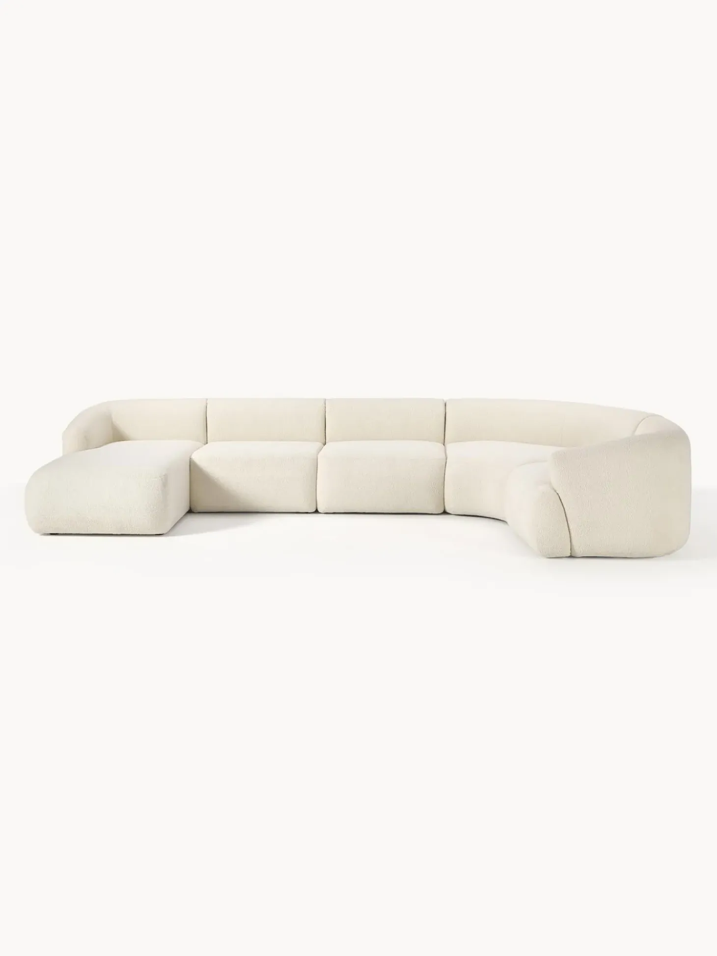 Sofa Rinconera Modular De Borreguillo Sofia