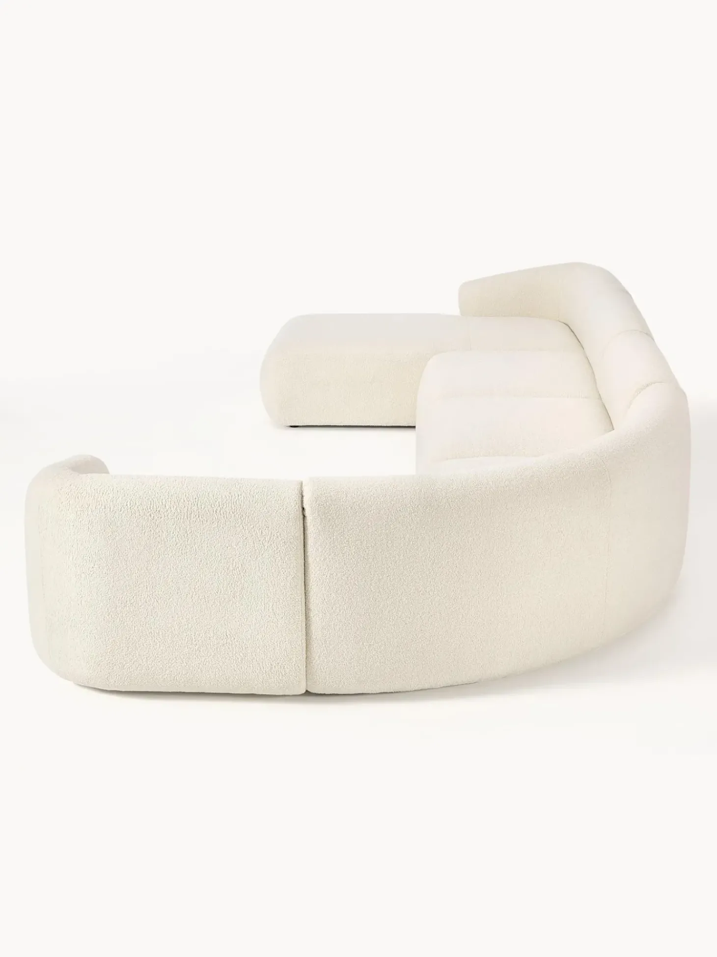 Sofa Rinconera Modular De Borreguillo Sofia