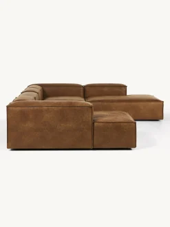 Sofa Rinconera Modular De Cuero Reciclado Lennon