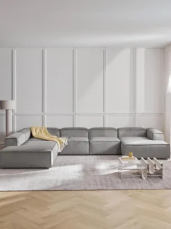 Sofa Rinconera Modular De Pana Lennon