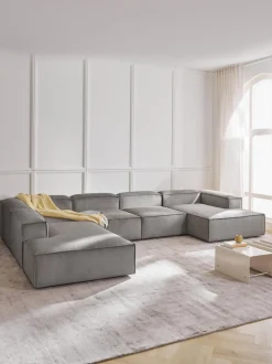 Sofa Rinconera Modular De Pana Lennon