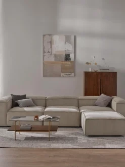 Sofa Rinconera Modular De Pana Lennon (4 Plazas)