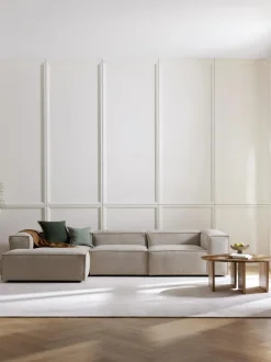 Sofa Rinconera Modular De Pana Lennon