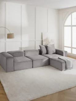 Sofa Rinconera Modular De Pana Lennon (4 Plazas)