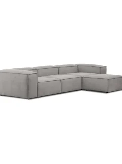 Sofa Rinconera Modular De Pana Lennon (4 Plazas)