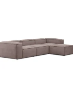Sofa Rinconera Modular De Pana Lennon (4 Plazas)