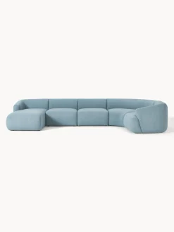 Sofa Rinconera Modular En Tejido Boucle Sofia