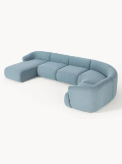 Sofa Rinconera Modular En Tejido Boucle Sofia