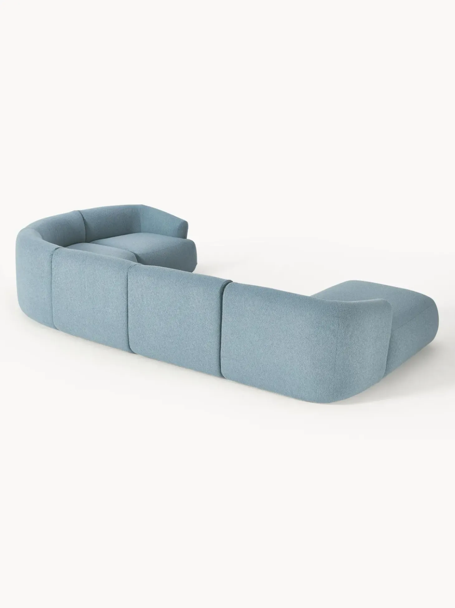 Sofa Rinconera Modular En Tejido Boucle Sofia
