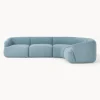Sofa Rinconera Modular En Tejido Boucle Sofia (4 Plazas)