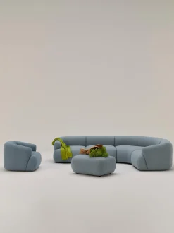 Sofa Rinconera Modular En Tejido Boucle Sofia (4 Plazas)