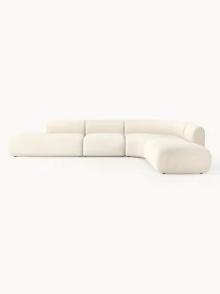 Sofa Rinconera Modular En Tejido Boucle Sofia (4 Plazas)