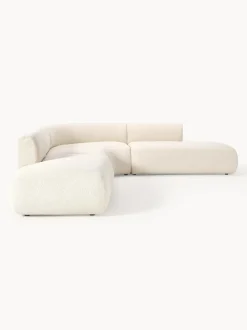 Sofa Rinconera Modular En Tejido Boucle Sofia (4 Plazas)