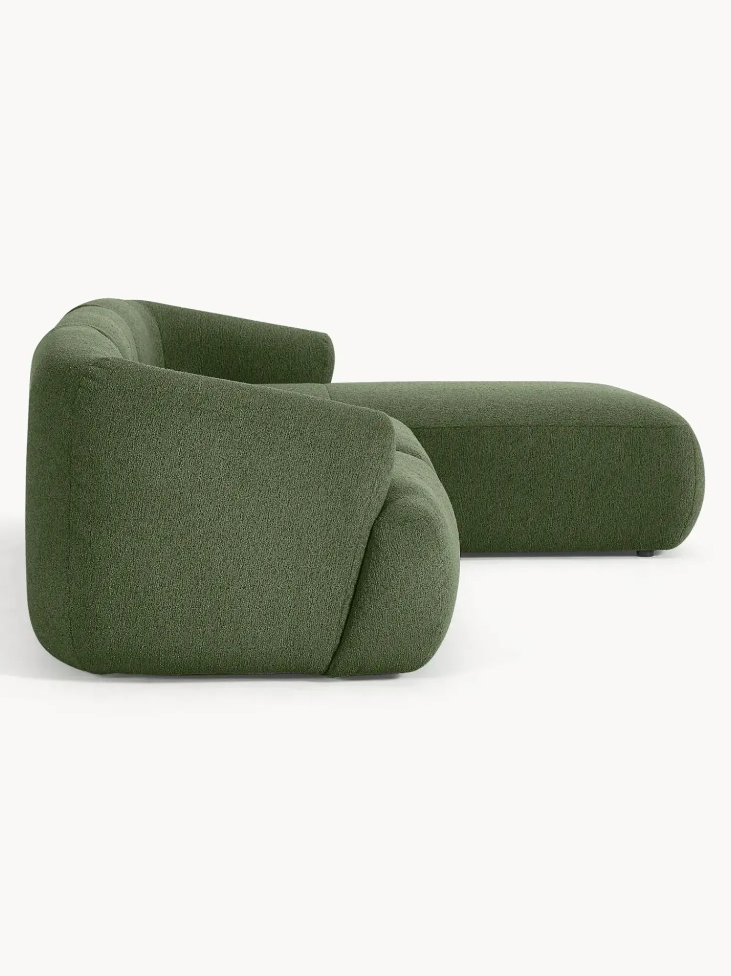 Sofa Rinconera Modular En Tejido Boucle Sofia (3 Plazas)
