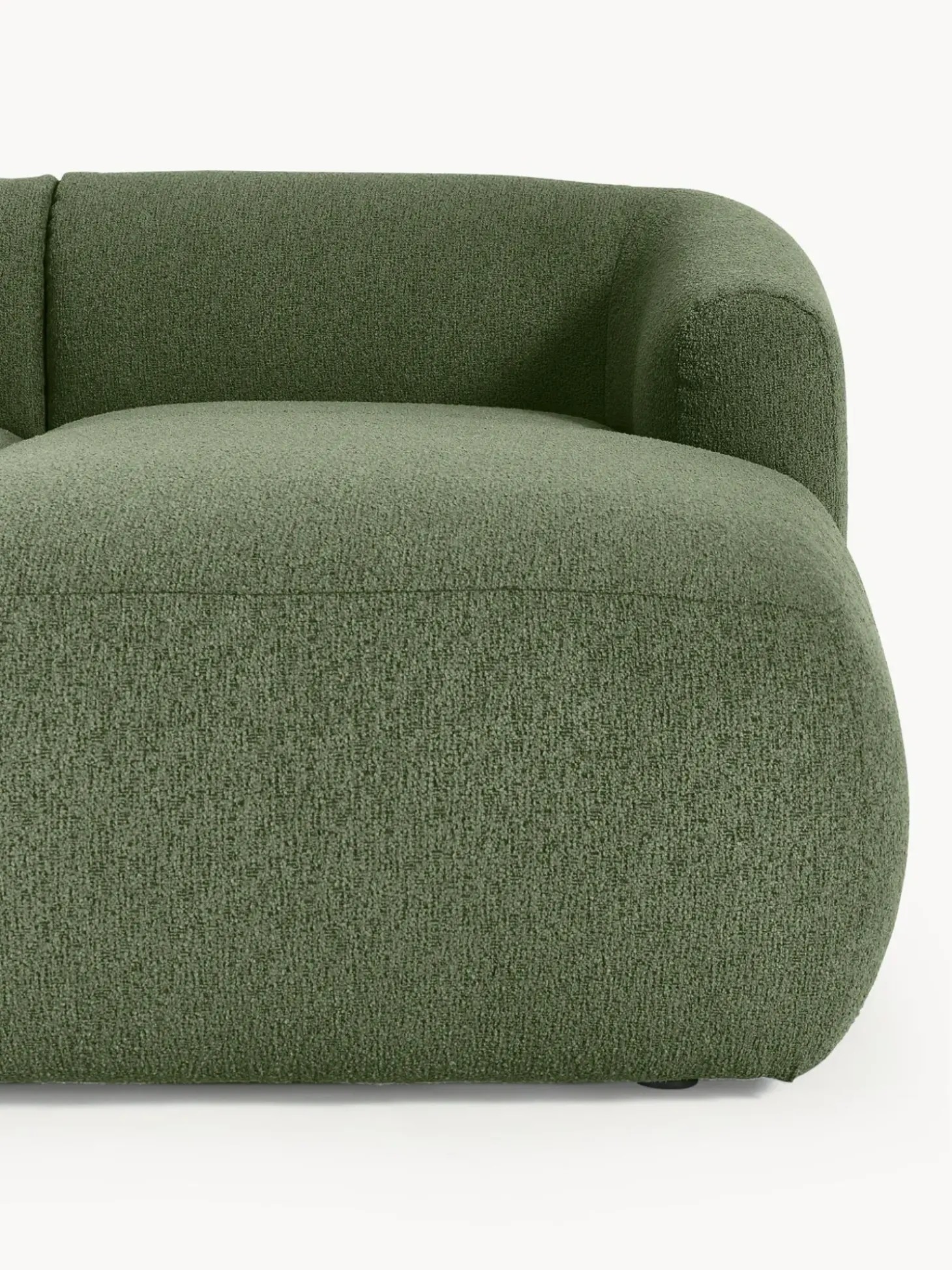 Sofa Rinconera Modular En Tejido Boucle Sofia (3 Plazas)