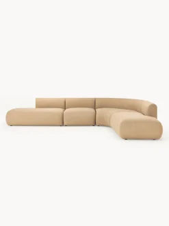 Sofa Rinconera Modular En Tejido Boucle Sofia (4 Plazas)