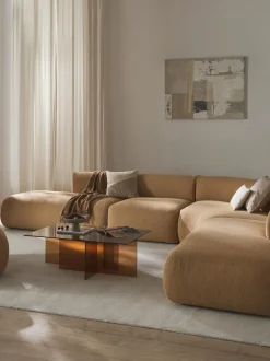 Sofa Rinconera Modular En Tejido Boucle Sofia (4 Plazas)