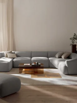 Sofa Rinconera Modular En Tejido Boucle Sofia
