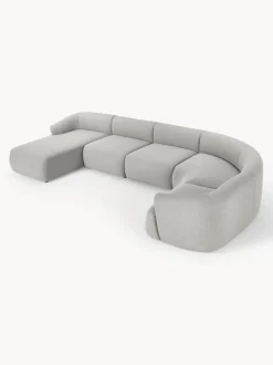 Sofa Rinconera Modular En Tejido Boucle Sofia
