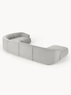 Sofa Rinconera Modular En Tejido Boucle Sofia