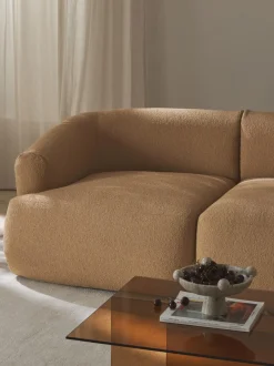 Sofa Rinconera Modular En Tejido Boucle Sofia (4 Plazas)