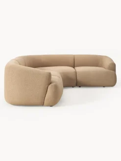 Sofa Rinconera Modular En Tejido Boucle Sofia (4 Plazas)