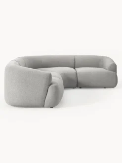 Sofa Rinconera Modular En Tejido Boucle Sofia (4 Plazas)
