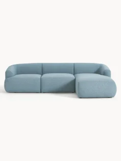 Sofa Rinconera Modular En Tejido Boucle Sofia (3 Plazas)