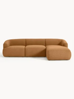 Sofa Rinconera Modular En Tejido Boucle Sofia (3 Plazas)