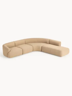 Sofa Rinconera Modular En Tejido Boucle Sofia (4 Plazas)