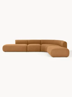 Sofa Rinconera Modular En Tejido Boucle Sofia (4 Plazas)