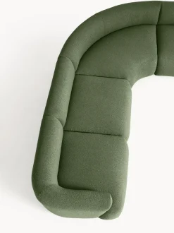 Sofa Rinconera Modular En Tejido Boucle Sofia (4 Plazas)