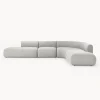 Sofa Rinconera Modular En Tejido Boucle Sofia (4 Plazas)
