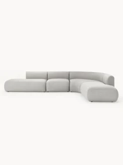 Sofa Rinconera Modular En Tejido Boucle Sofia (4 Plazas)