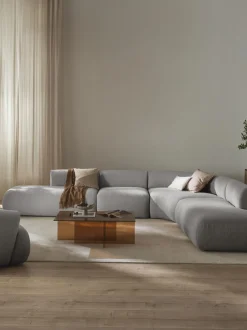 Sofa Rinconera Modular En Tejido Boucle Sofia (4 Plazas)