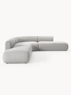 Sofa Rinconera Modular En Tejido Boucle Sofia (4 Plazas)