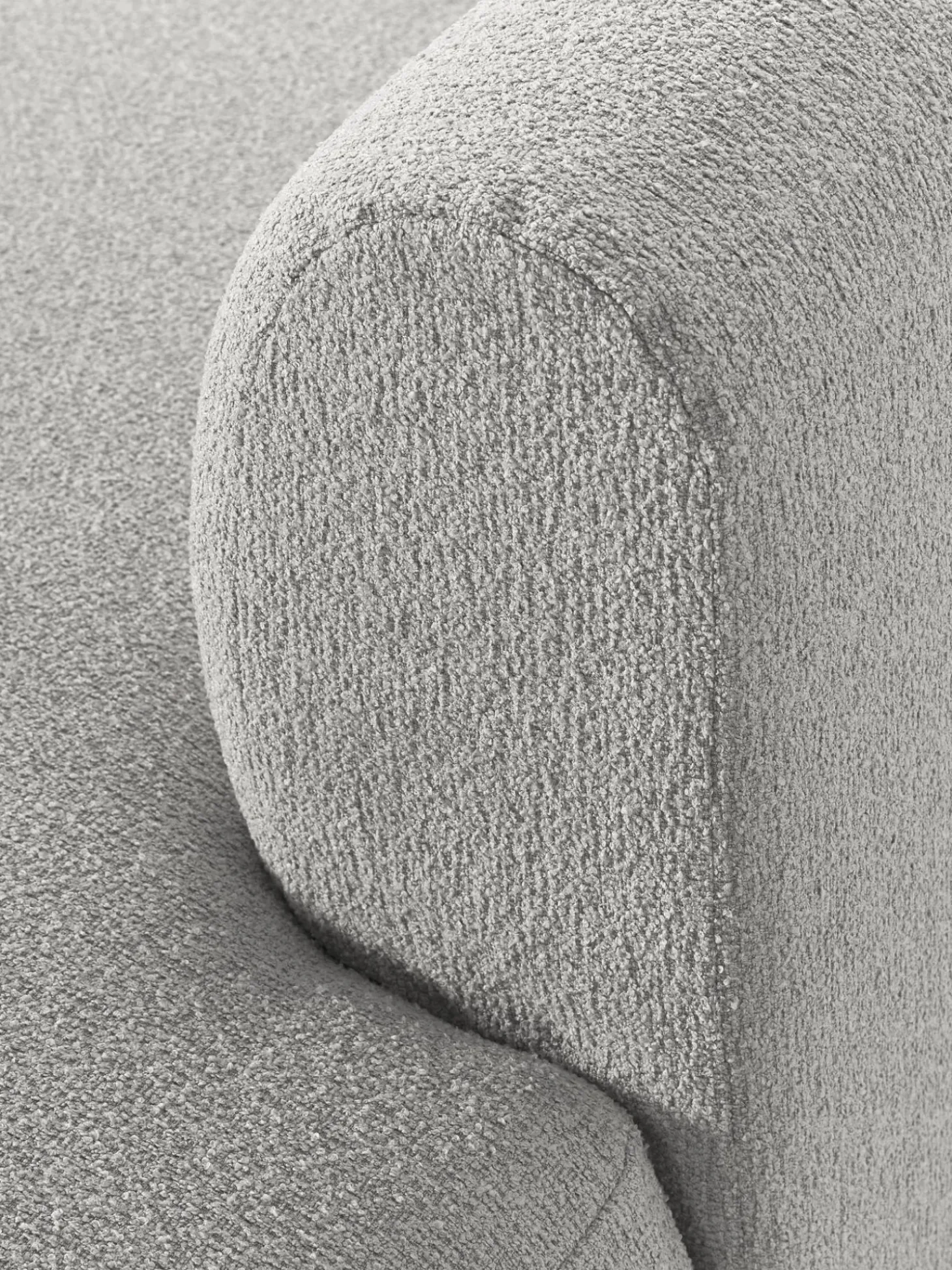 Sofa Rinconera Modular En Tejido Boucle Sofia (4 Plazas)