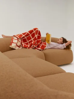 Sofa Rinconera Modular En Tejido Boucle Sofia