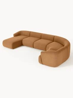 Sofa Rinconera Modular En Tejido Boucle Sofia