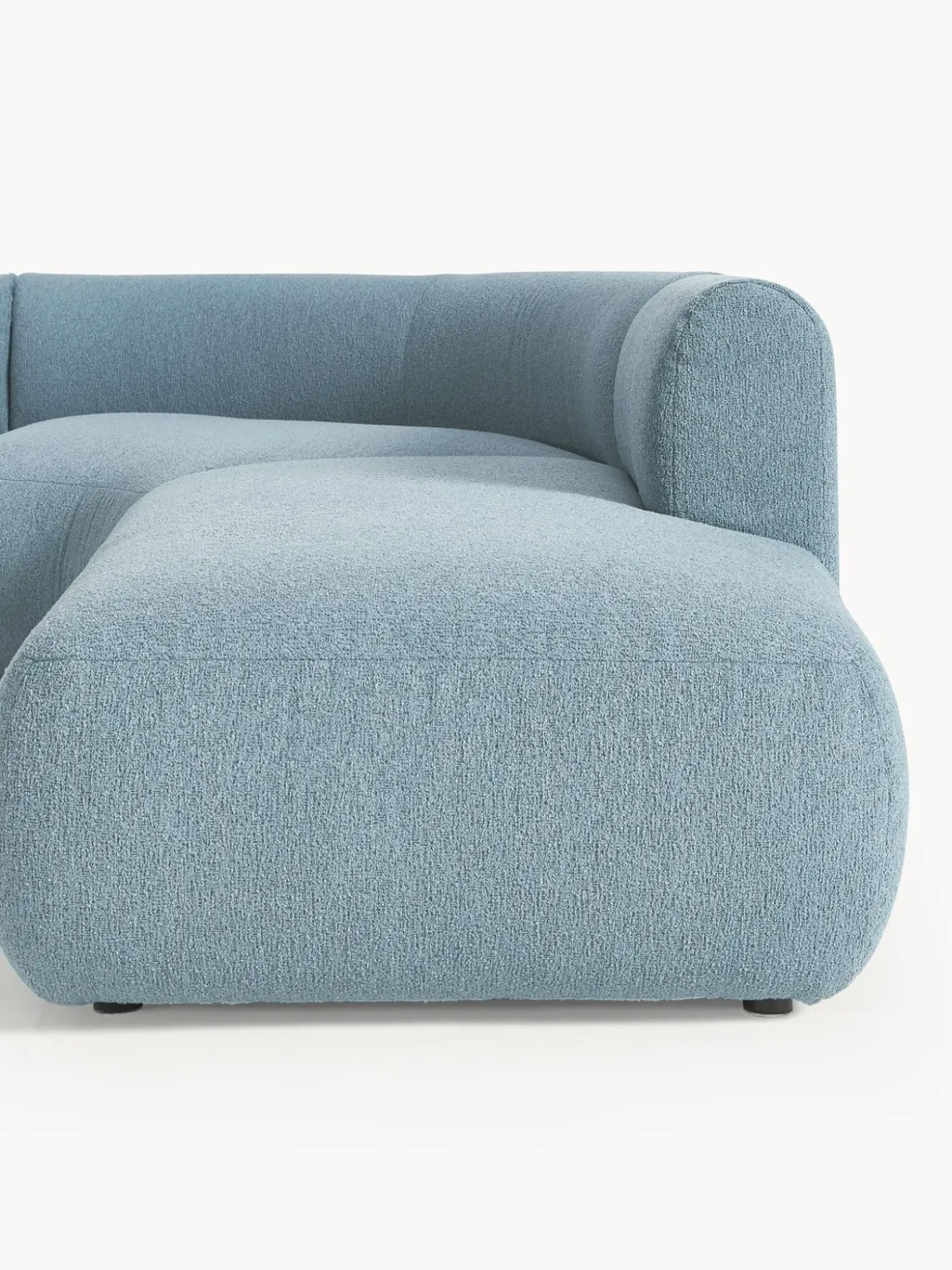 Sofa Rinconera Modular En Tejido Boucle Sofia (4 Plazas)