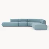 Sofa Rinconera Modular En Tejido Boucle Sofia (4 Plazas)