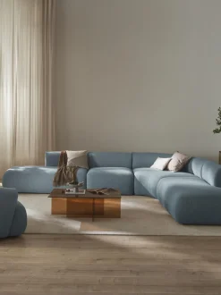 Sofa Rinconera Modular En Tejido Boucle Sofia (4 Plazas)
