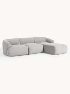 Sofa Rinconera Modular En Tejido Boucle Sofia (3 Plazas)