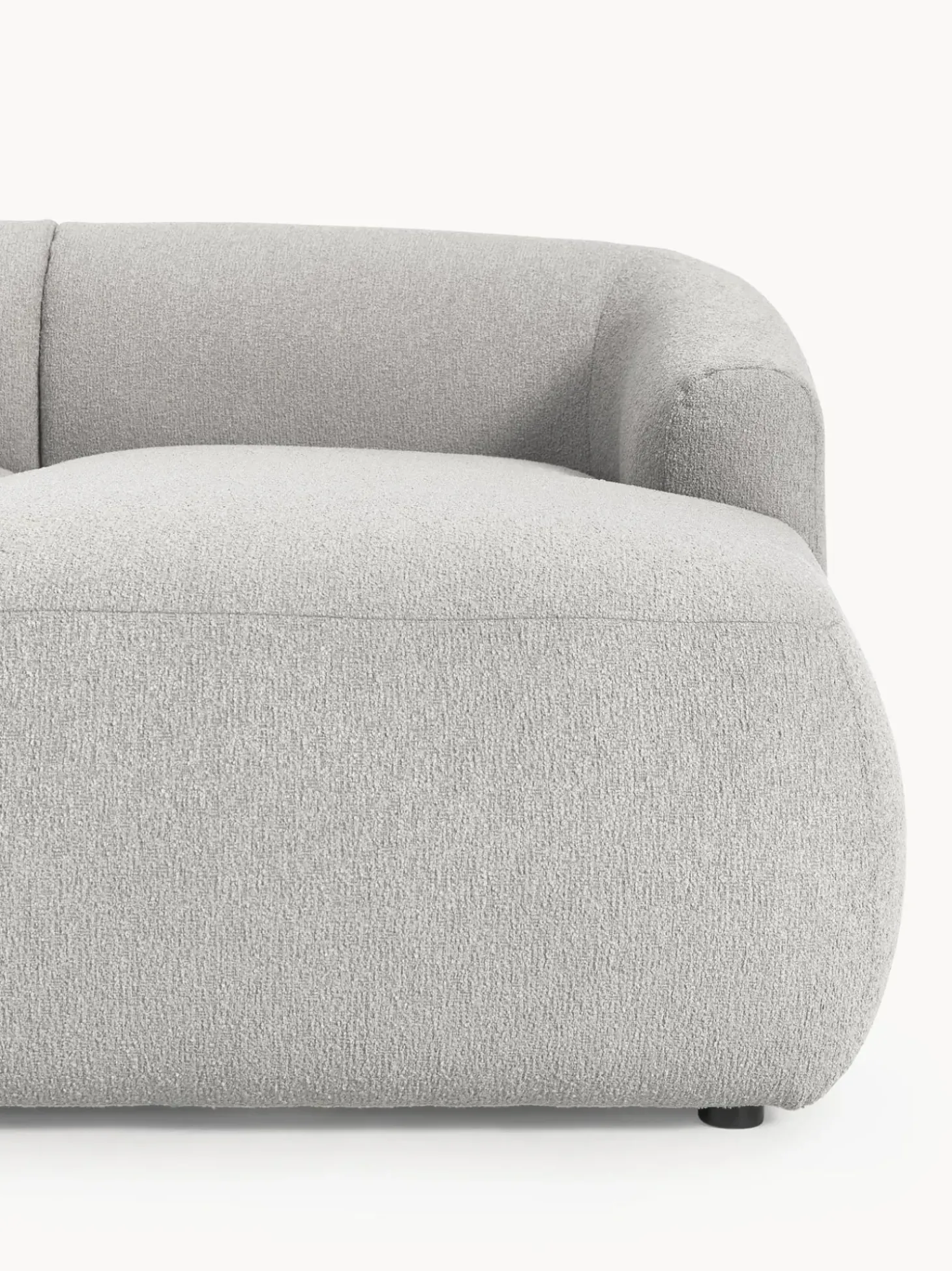 Sofa Rinconera Modular En Tejido Boucle Sofia (3 Plazas)