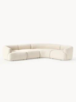 Sofa Rinconera Modular En Tejido Boucle Sofia (4 Plazas)