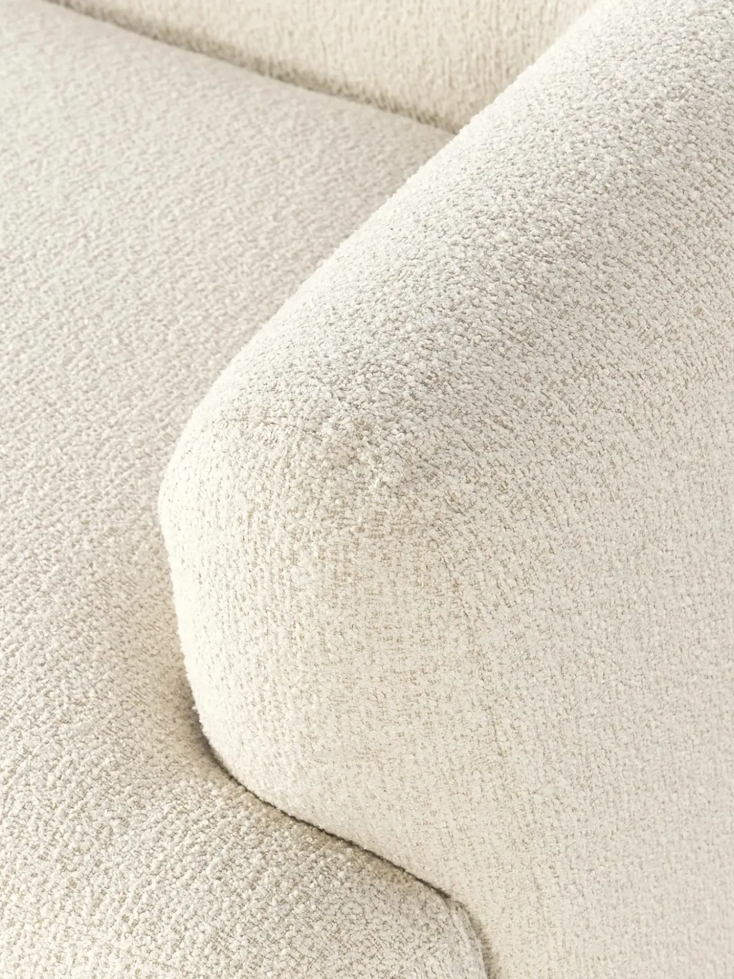 Sofa Rinconera Modular En Tejido Boucle Sofia (4 Plazas)