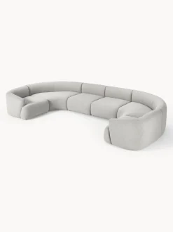 Sofa Rinconera Modular Grande En Tejido Boucle Sofia