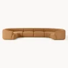 Sofa Rinconera Modular Grande En Tejido Boucle Sofia
